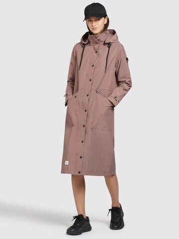 khujo Between-seasons coat 'Smilla' in Purple