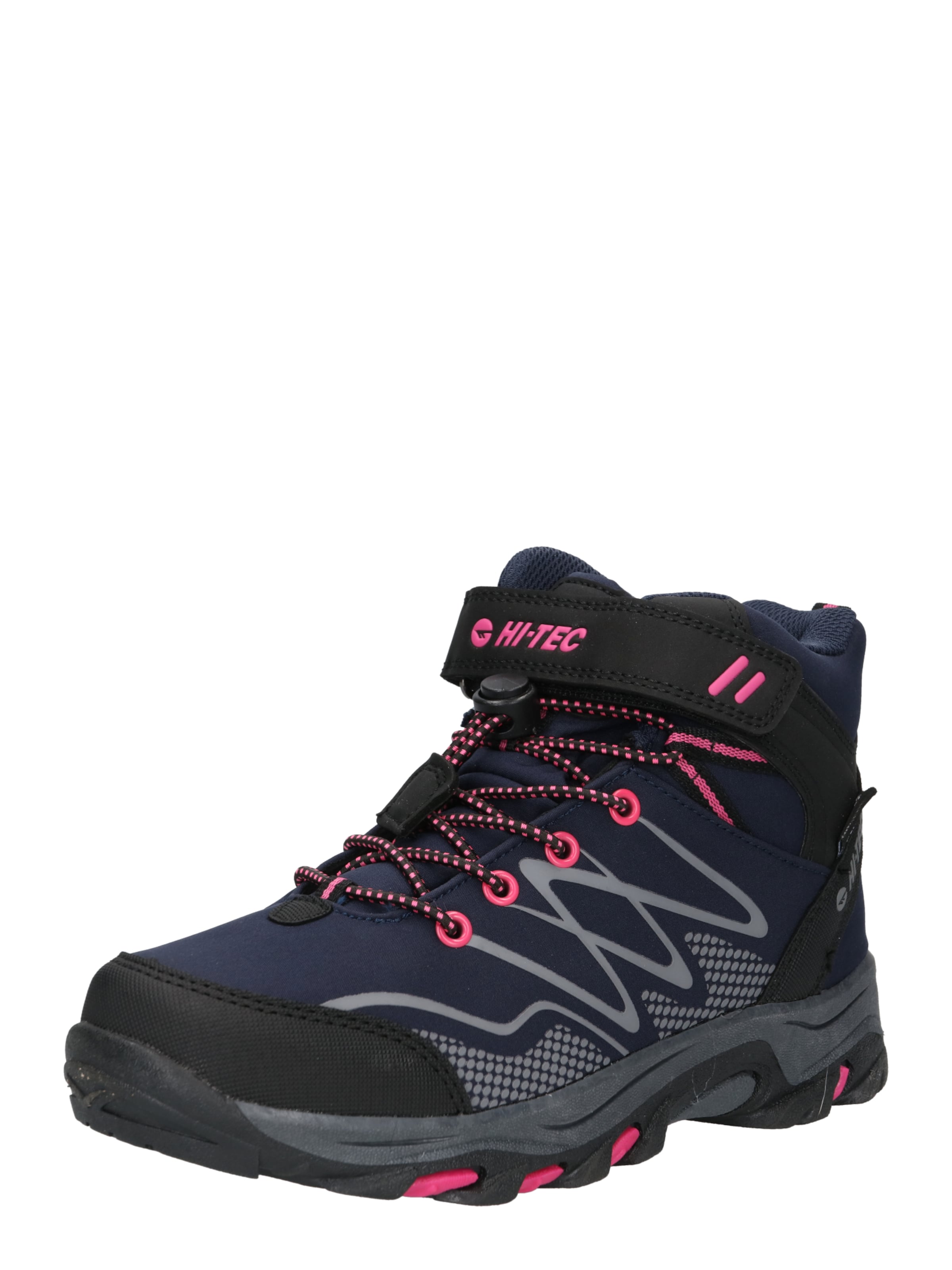 HI-TEC Boots 'Blackout' in Blue: front