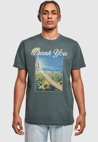Merchcode T-Shirt 'Stone Temple Pilots - Thank You' in Grün: predná strana