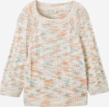 Pull-over TOM TAILOR en beige : devant