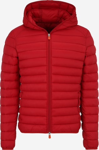 SAVE THE DUCK Winter Jacket 'Donald' in Red: front