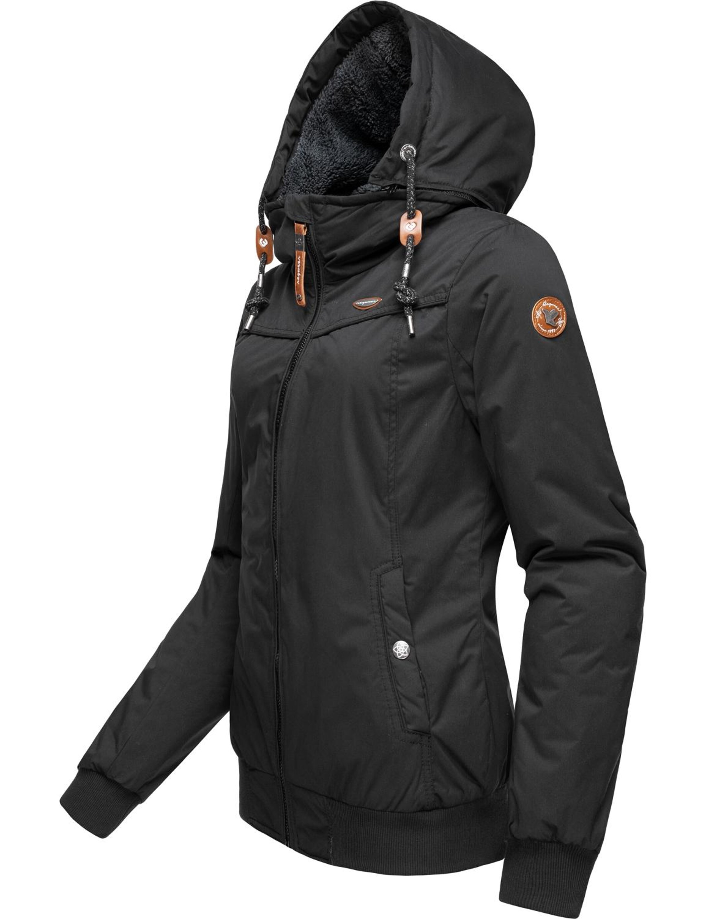 Ragwear Functionele jas 'Jotty' in Zwart