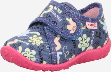 Pantoufle 'Spotty' SUPERFIT en bleu : devant