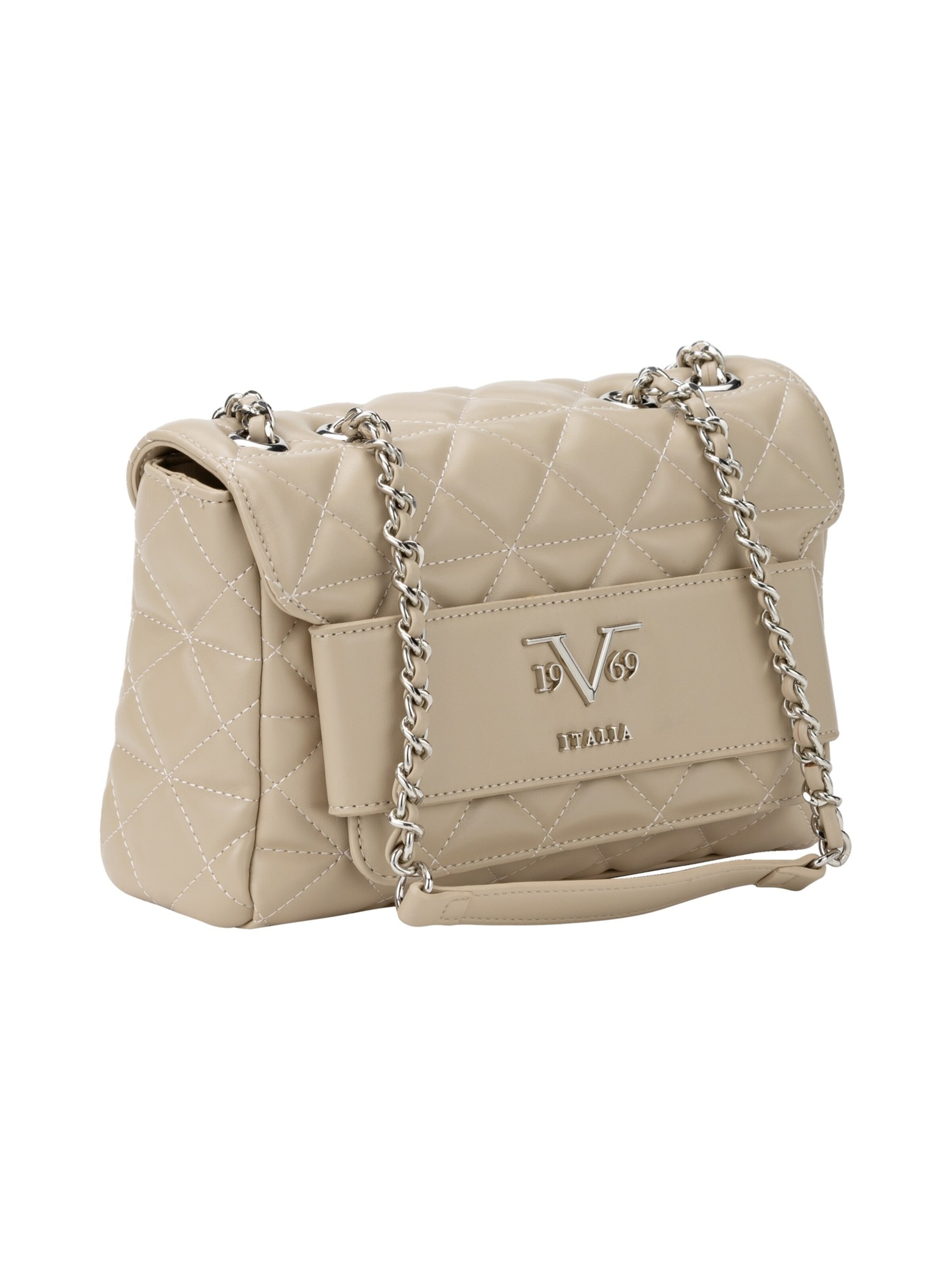 Borsa a tracolla 'Gaia Silver' di 19V69 ITALIA in beige