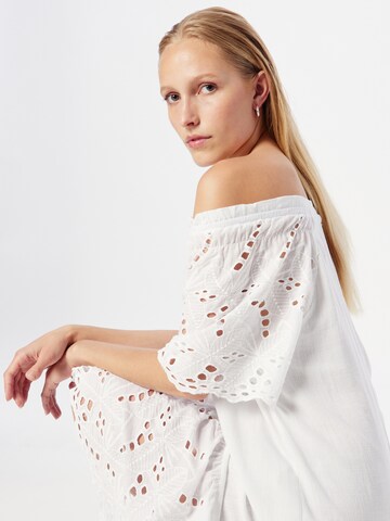Rochie de vară 'LARA' de la Freequent pe alb
