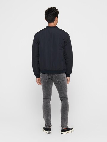 Only & Sons Regular fit Tussenjas 'Jack' in Blauw