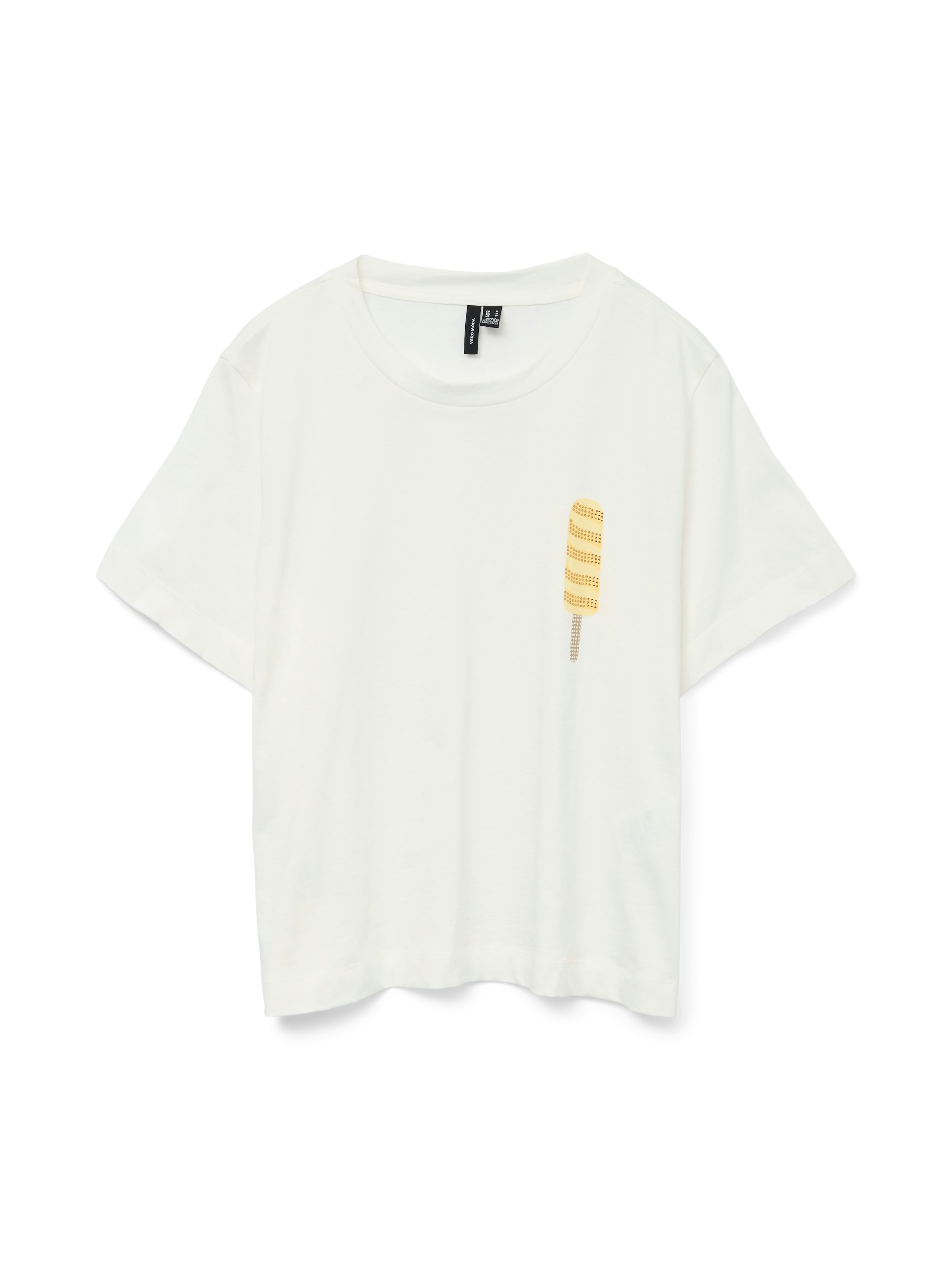 T-shirt 'VMBerta Mette' VERO MODA en blanc : devant