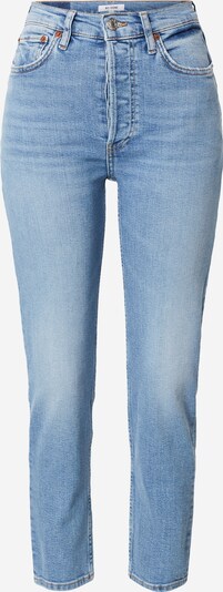 Jeans '90S' RE/DONE pe albastru denim, Vizualizare produs