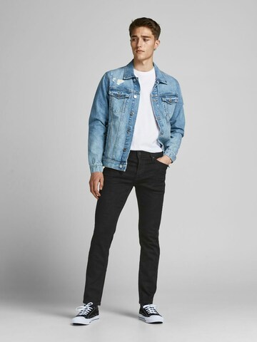 JACK & JONES Regular Дънки 'Tim' в черно