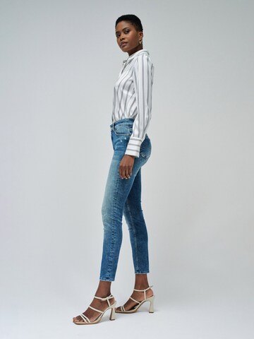 Skinny Jean Salsa Jeans en bleu