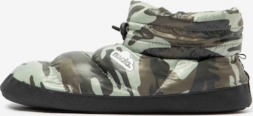 Nuvola. - Zapatillas de casa 'Boot New Camouflage' en verde: frente