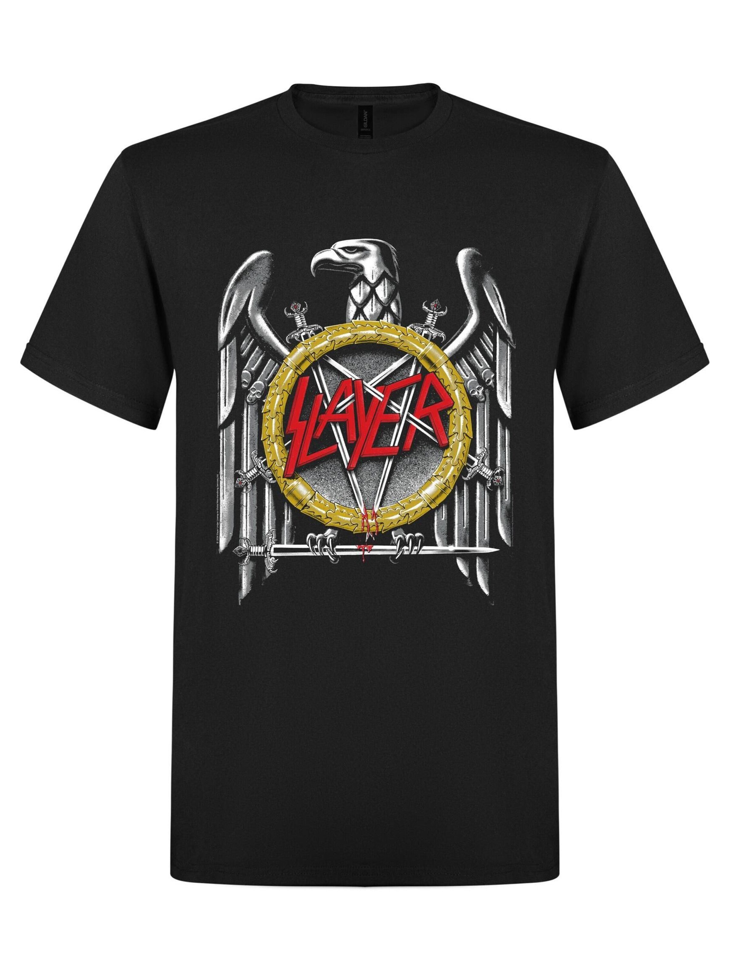 Slayer - Camiseta 'Slayer Eagle  T-Shirt' en negro