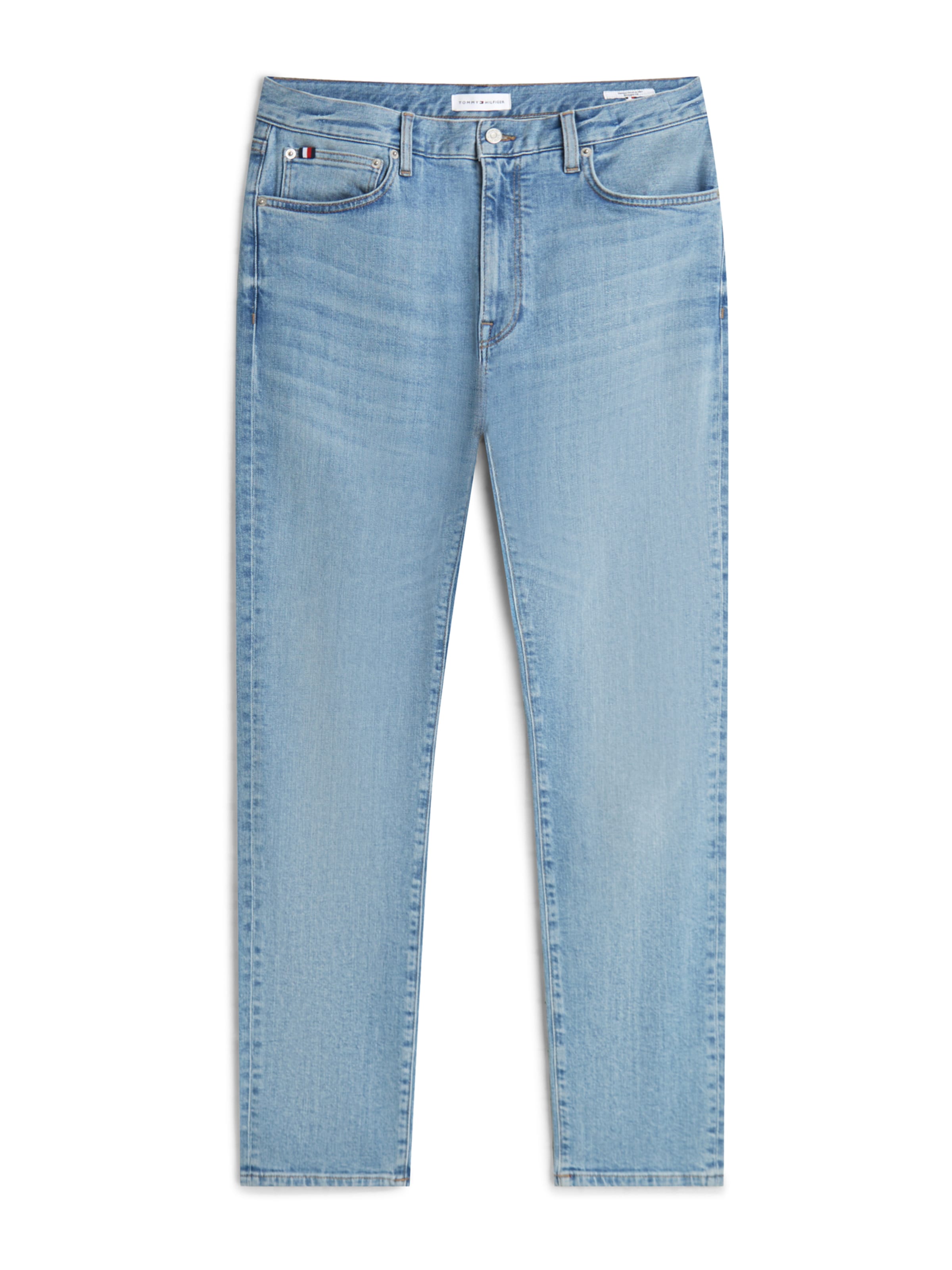 TOMMY HILFIGER Slimfit Farkut 'DENTON' värissä sininen: etupuoli