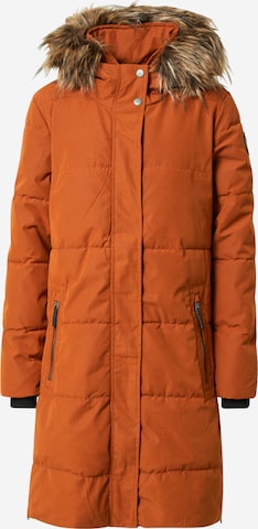 G.I.G.A. DX by killtec Outdoor Coat in Brown: front