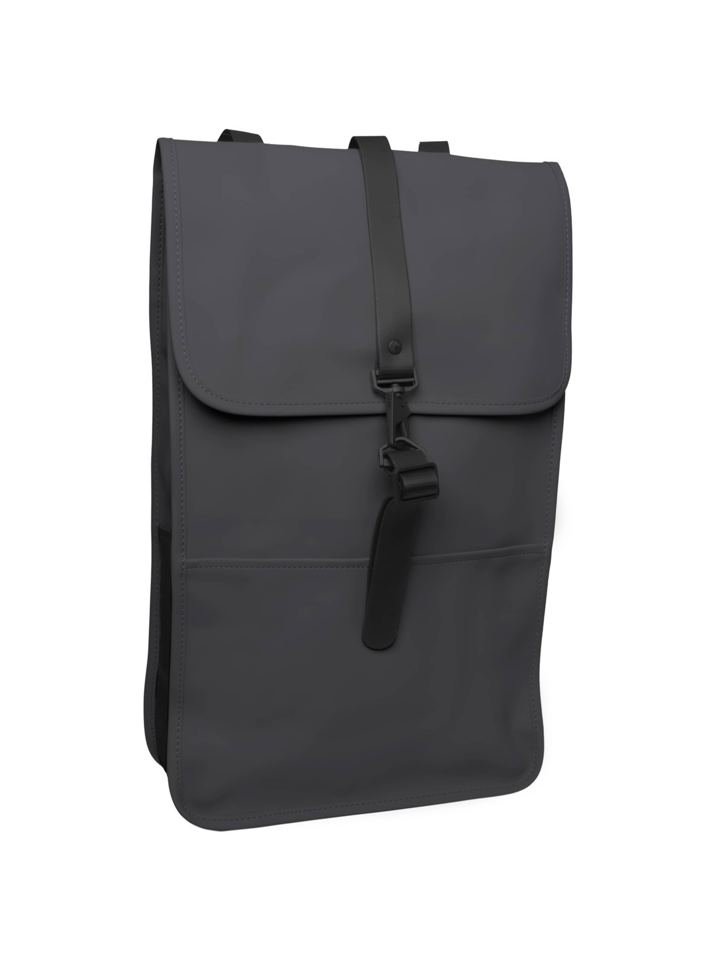 RAINS Backpack in Grey: front