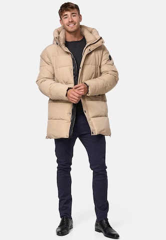 Parka d’hiver 'Kasper' INDICODE JEANS en beige