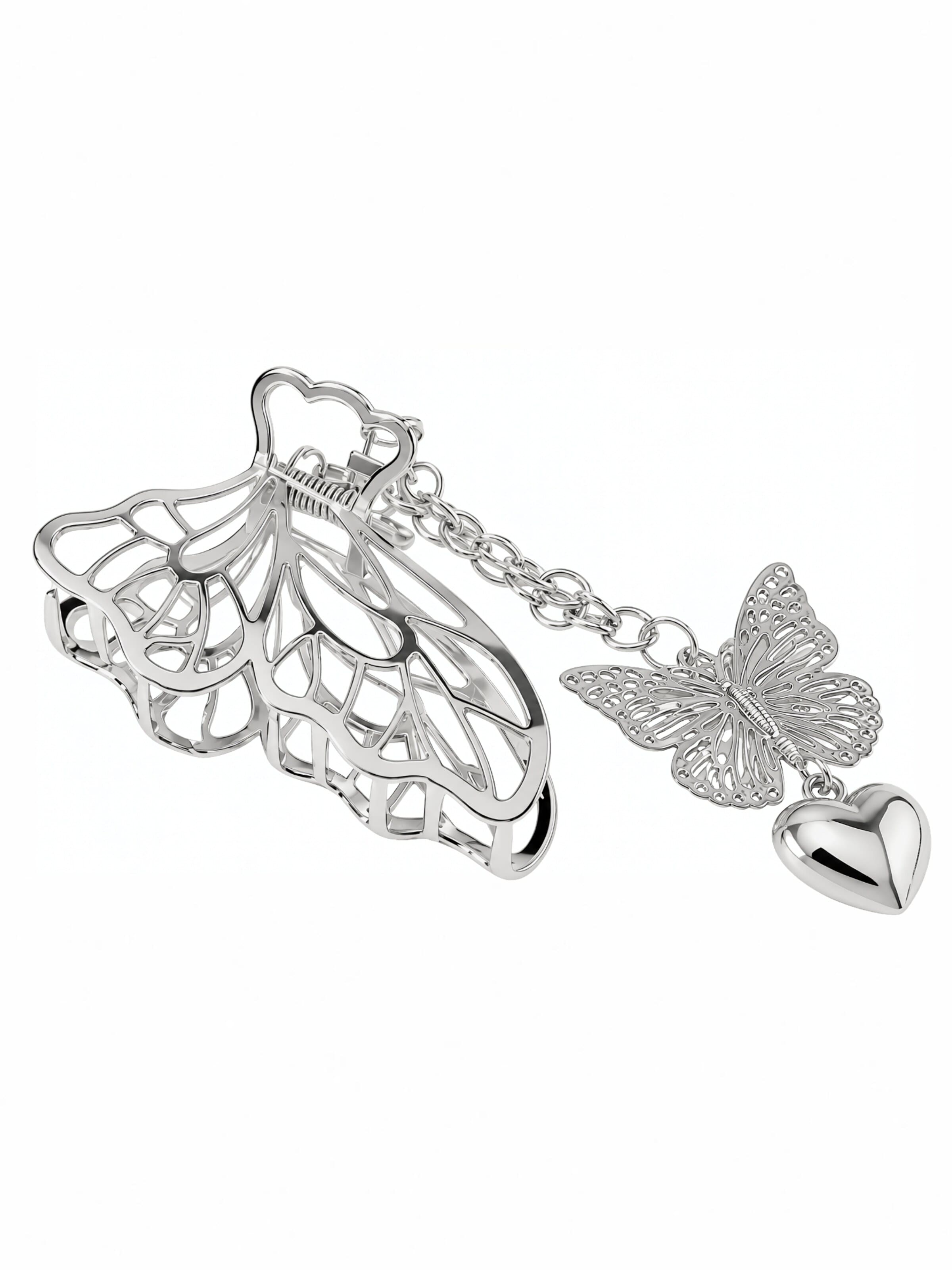 soho Hair accesoires Hair jewelry in 11 cm x 8 cm x 2cm in Silver, Item view