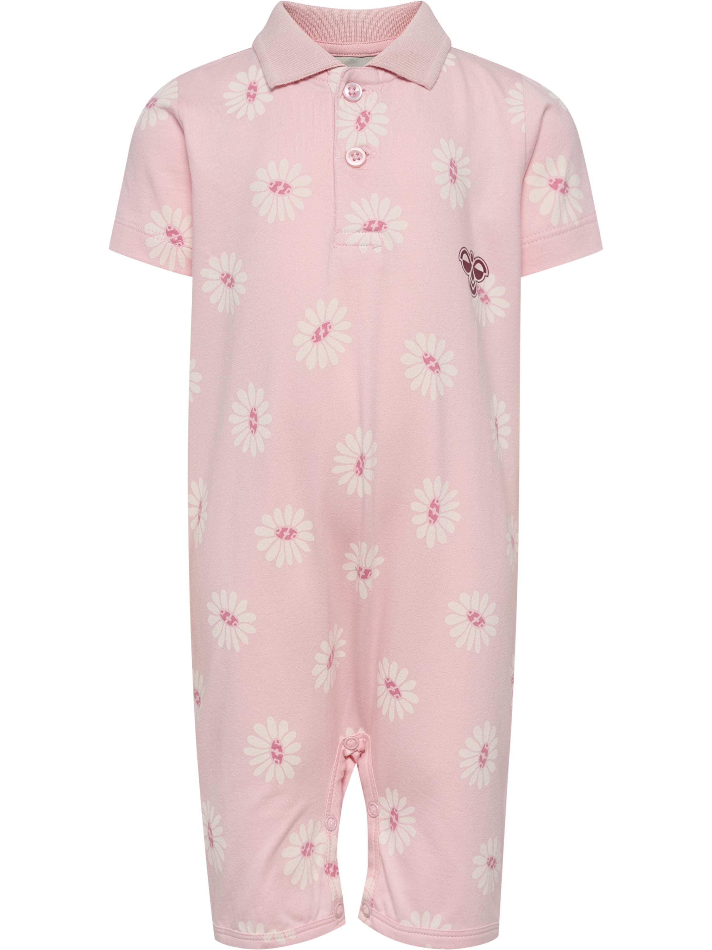 Hummel Strampler 'Mini' in Pink: Vorderseite