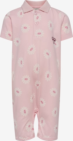 Hummel Rompertje/body 'Mini' in Roze: voorkant