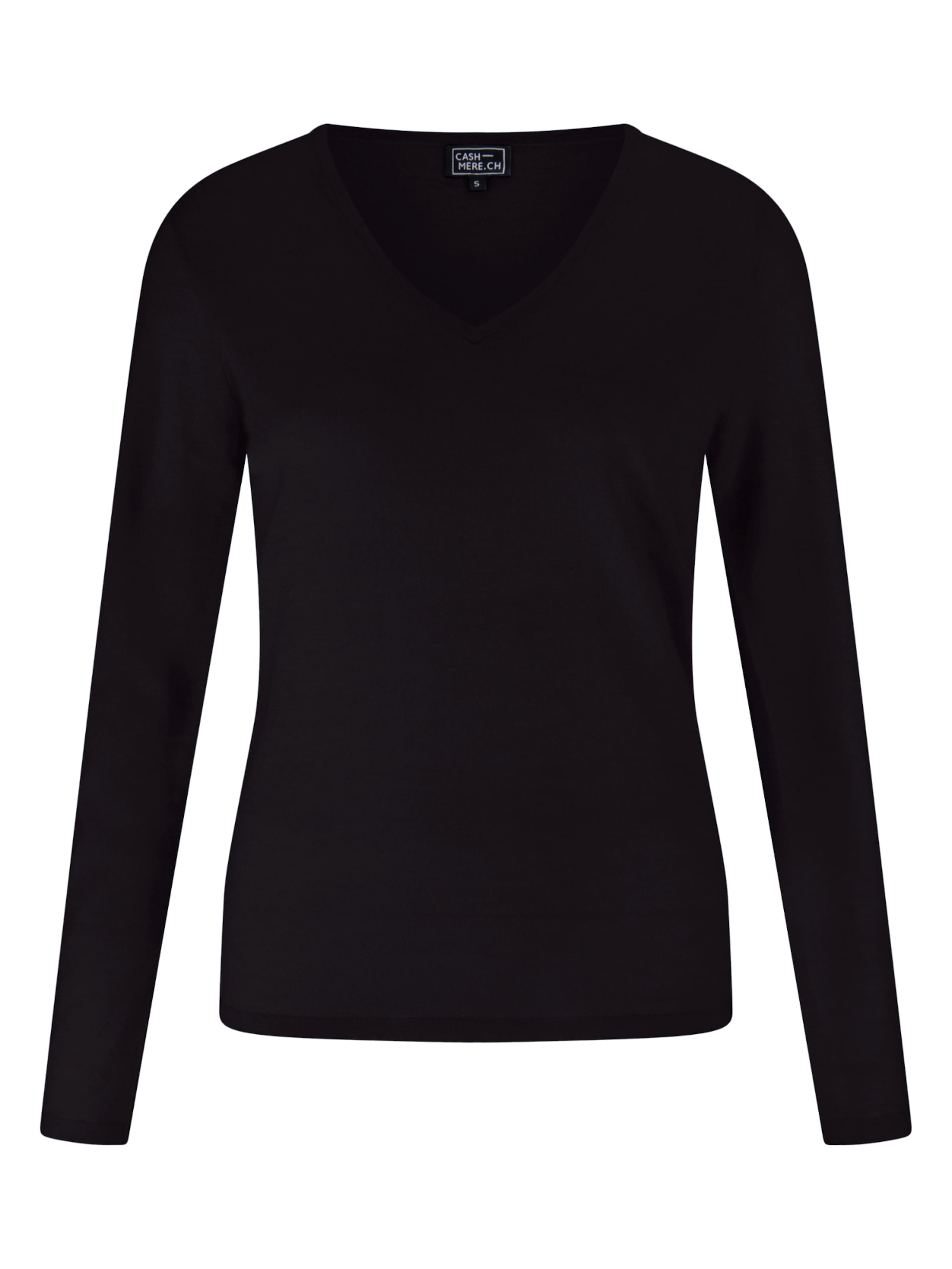 Pullover di CASH-MERE.CH in nero: frontale