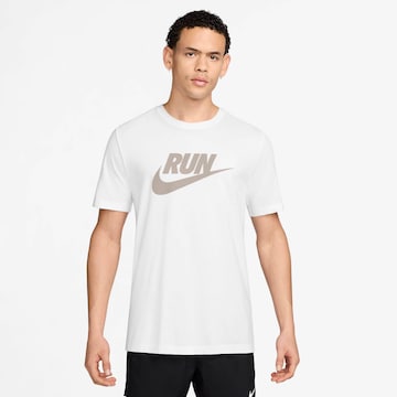 NIKE Funktionsshirt in Weiß: Vorderseite