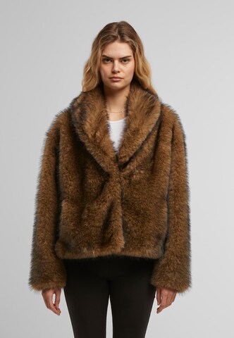 Urban ClassicsZimska jakna - smeđa boja: prednji dio