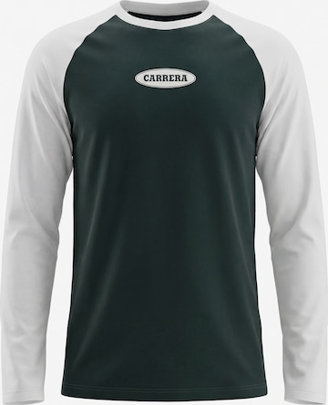 Carrera Jeans Shirt 'Replica Raglan' in Grün: Vorderseite