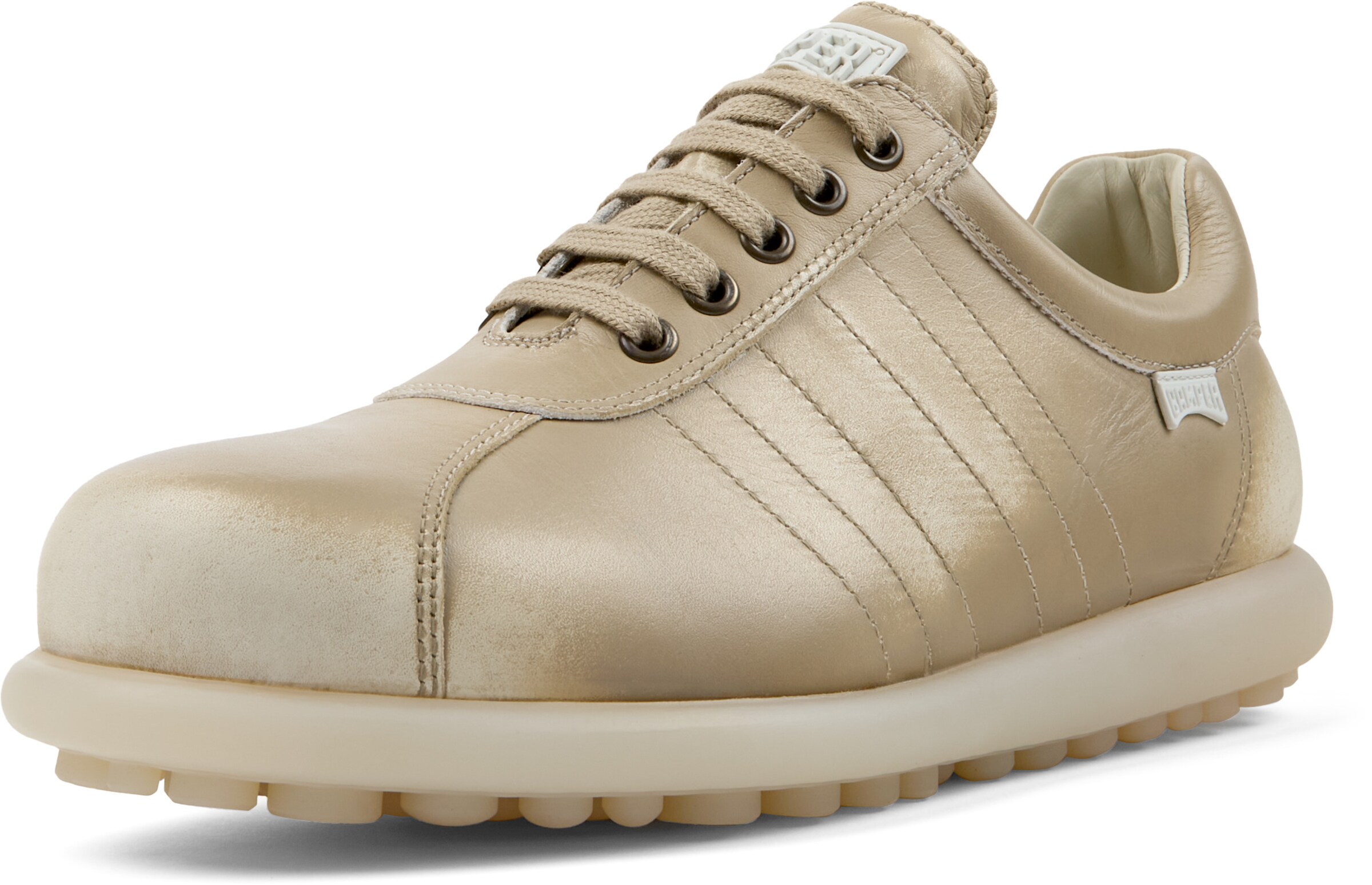 CAMPER Platform trainers 'Pelotas Ariel' in Gold: front