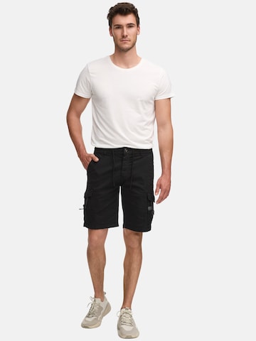 Tazzio Regular Cargohose 'A209' in Schwarz