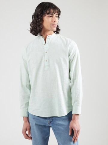 JACK & JONES - Ajuste confortable Camisa 'JJESummer' en verde: frente