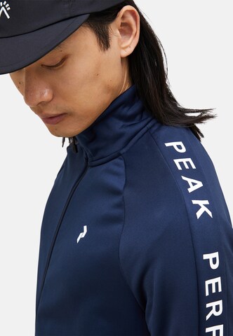 PEAK PERFORMANCE Fleece jacket in Blue