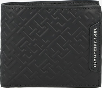 TOMMY HILFIGER Wallet in Black: front