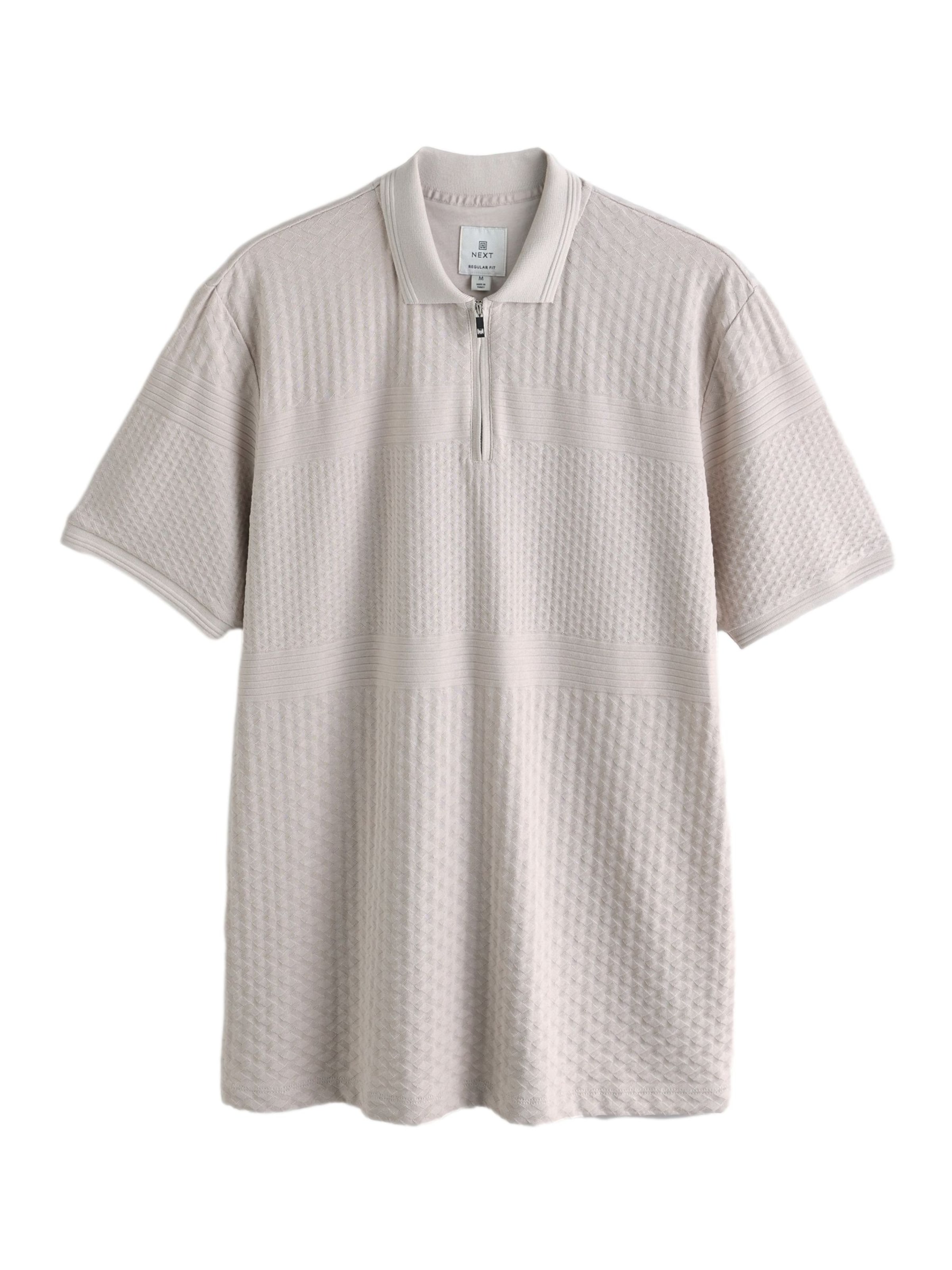 Next Shirt in Beige: front