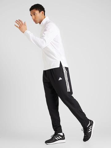 ADIDAS PERFORMANCE Athletic Jacket 'ADIZERO' in White