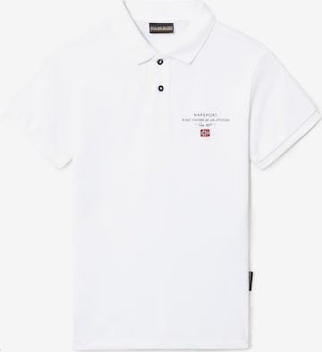 NAPAPIJRI T-Shirt 'ELBAS' in Weiß: predná strana