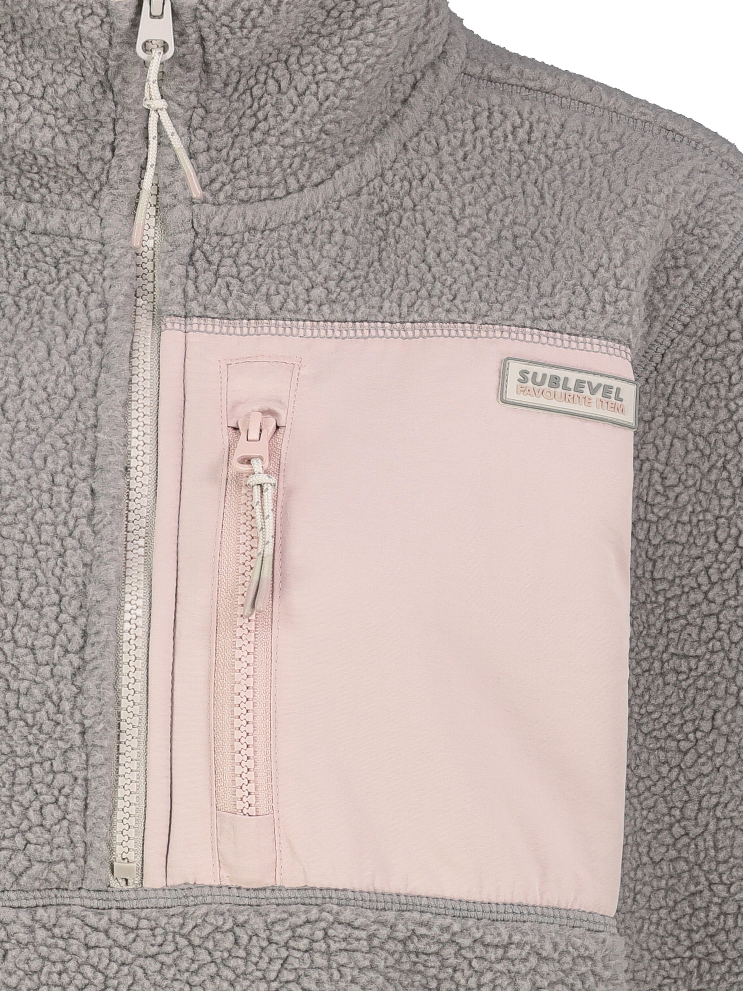 Sublevel Fleecejacke in Grau