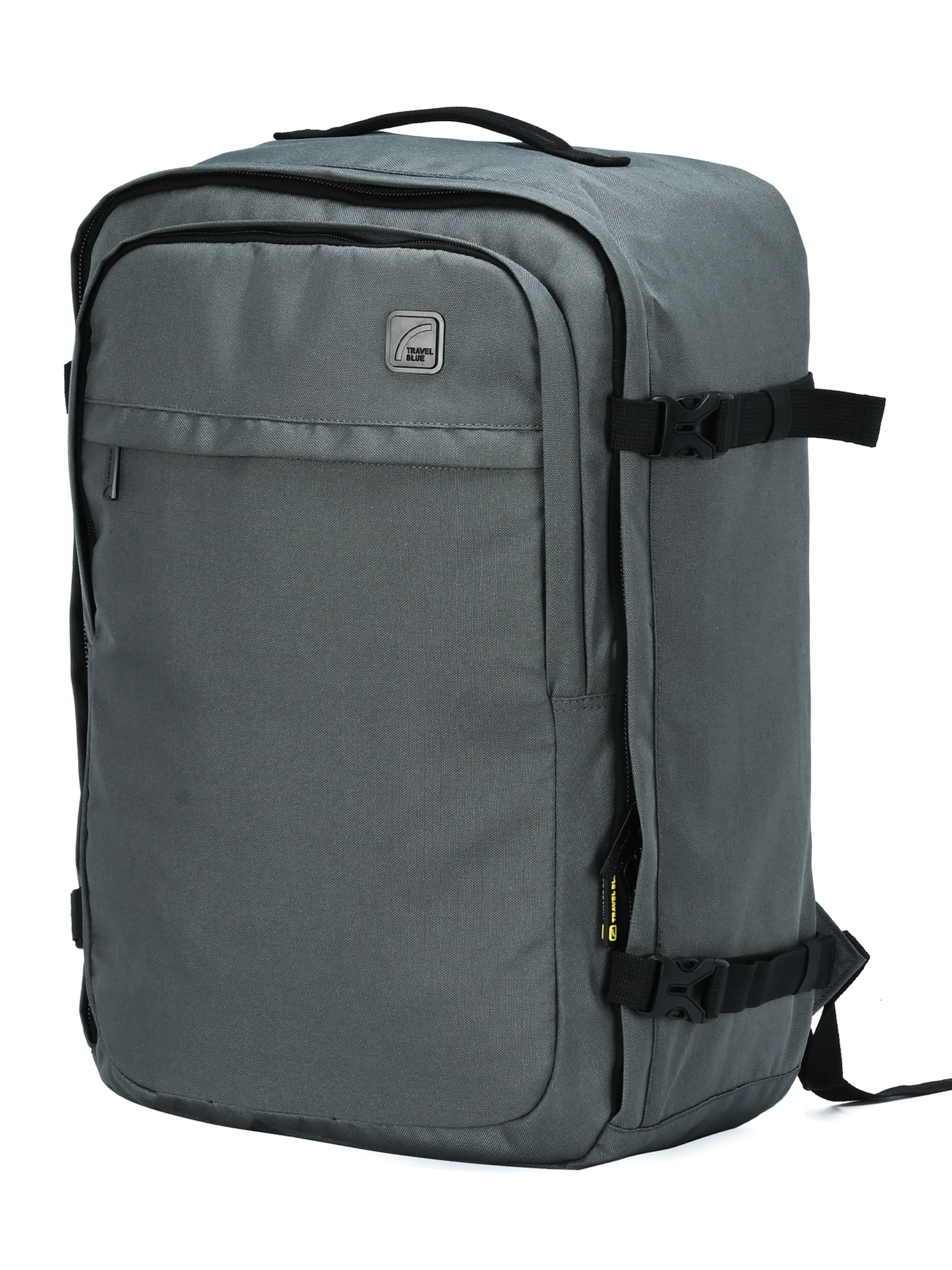 Travel Blue Backpack '37L Venture Traveller Cabin Size' in Grey: front