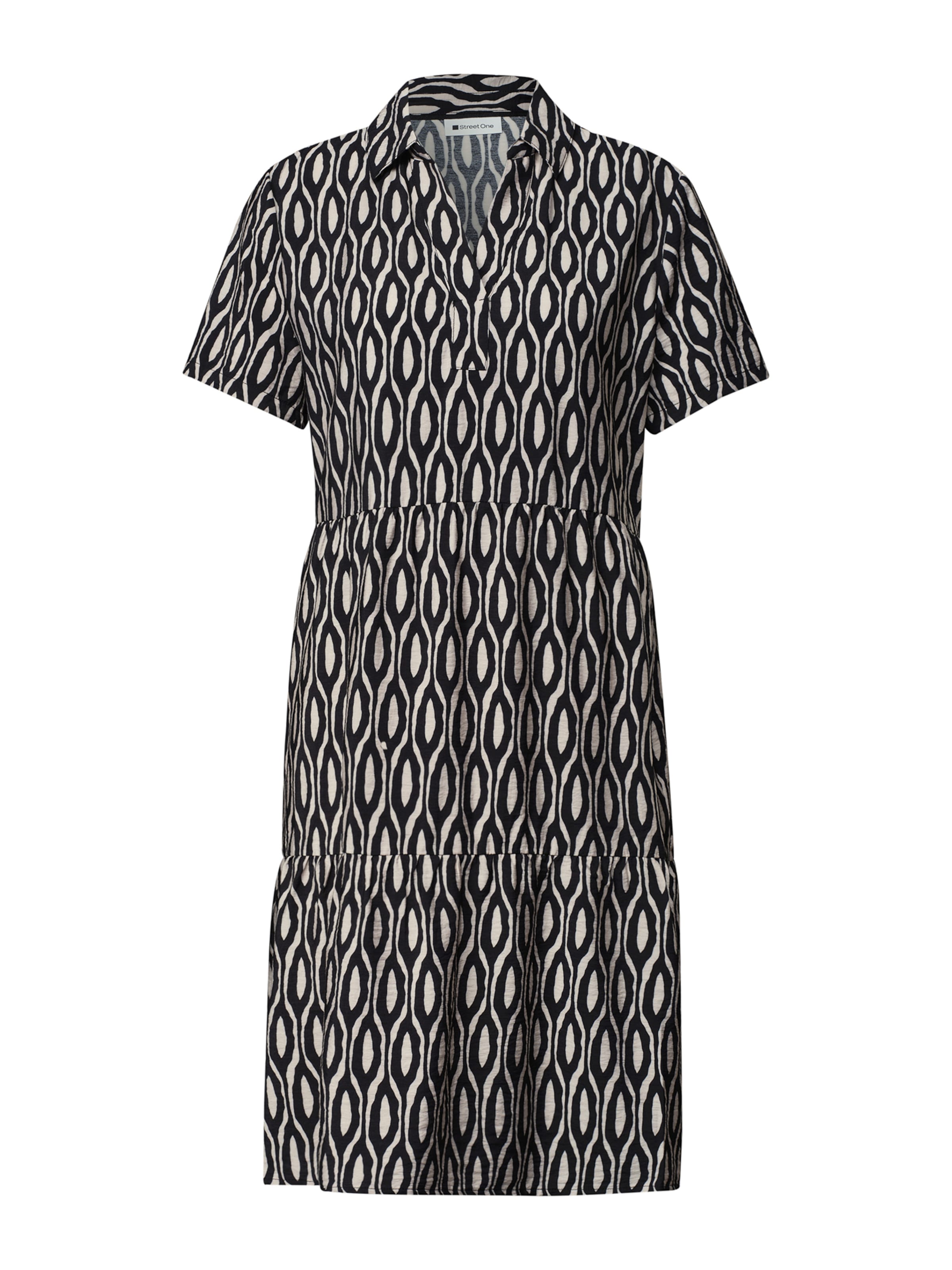 STREET ONE - Vestido camisero en beige: frente
