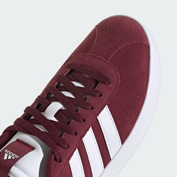 Baskets basses 'Court 3.0' ADIDAS SPORTSWEAR en rouge