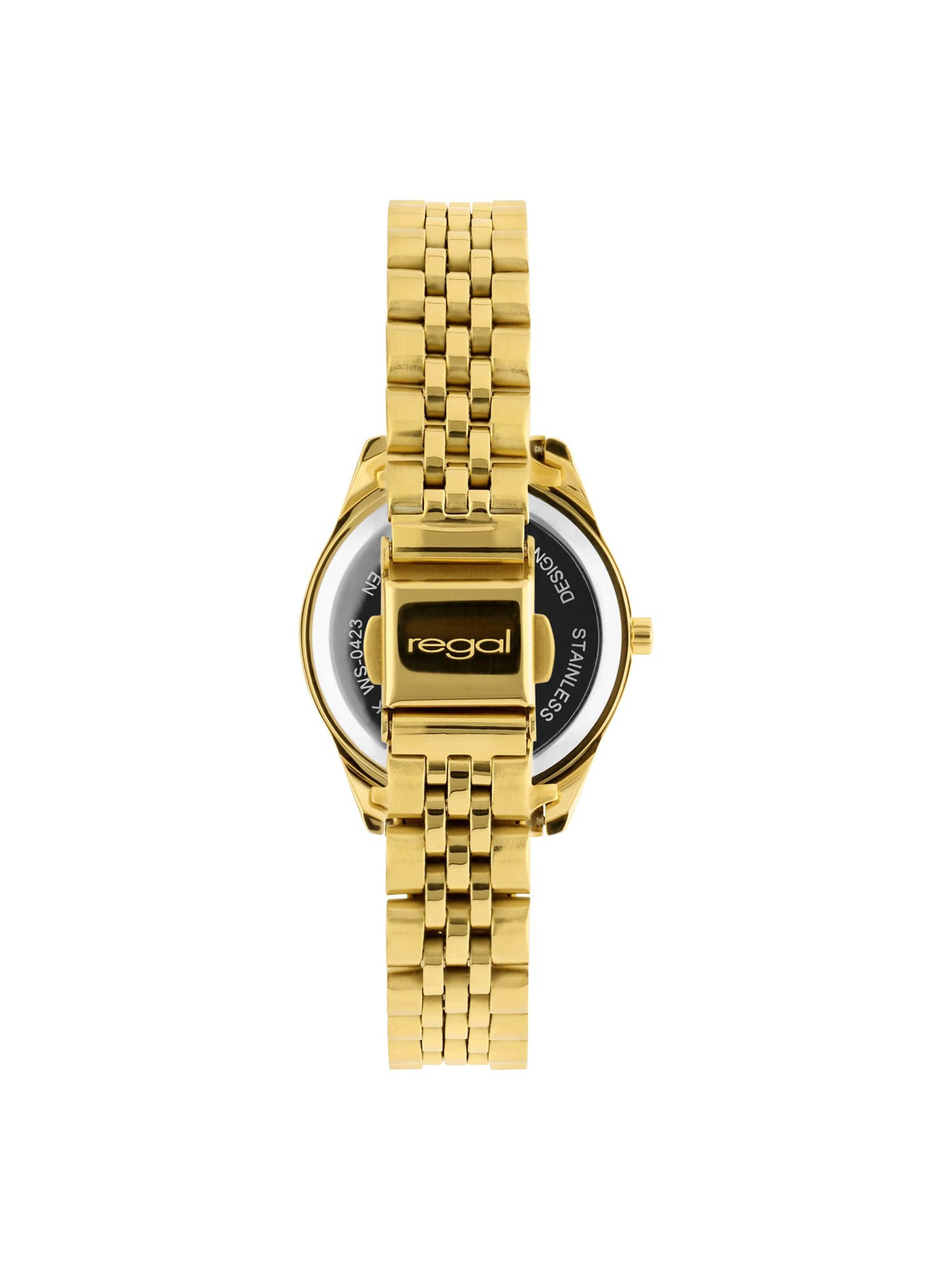 Montre à affichage analogique 'Klassisch' Lucardi en or