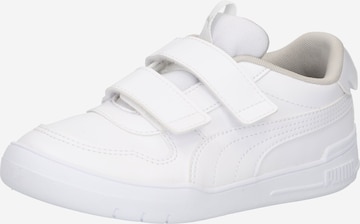 PUMA - Zapatillas deportivas en blanco: frente