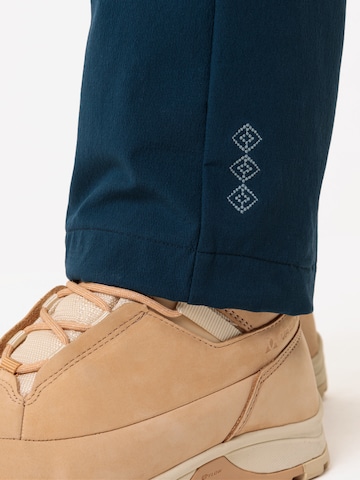 VAUDE Regular Functionele broek 'W Skomer Winter P II' in Blauw