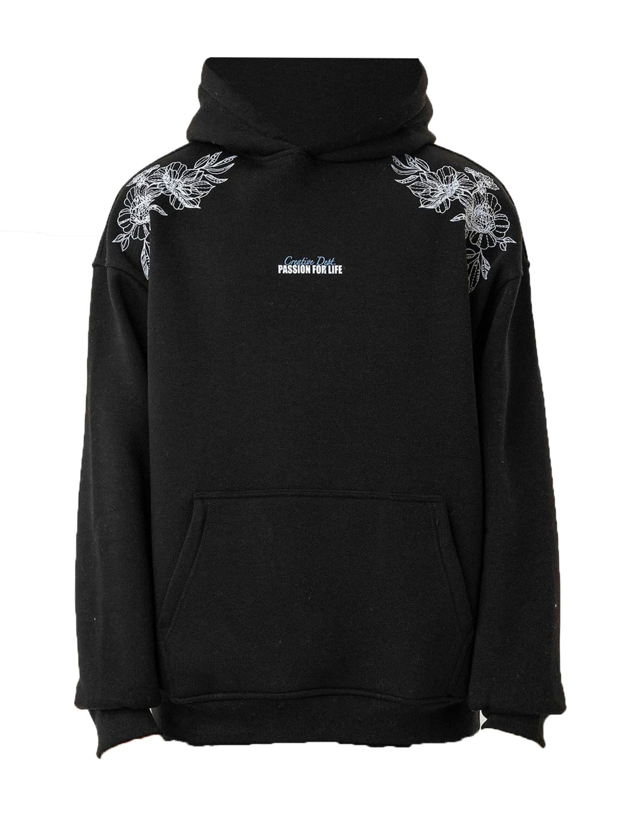 Dandalo Μπλούζα φούτερ σε μαύρο: μπροστά