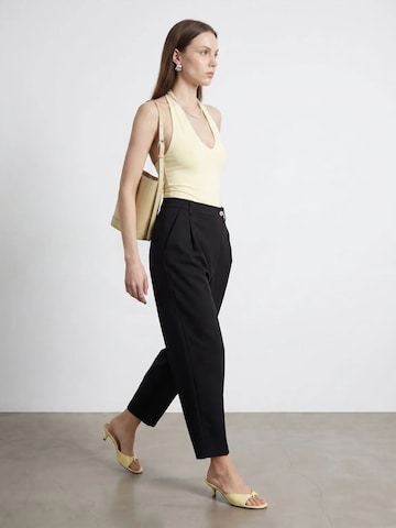 Regular Pantalon Dilvin en noir