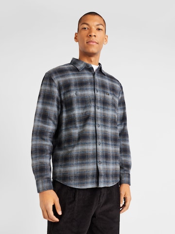 Lee Regular fit Button Up Shirt in Black: front