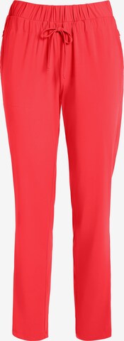 Ulla Popken Regular Pants 'Rena' in Orange: front