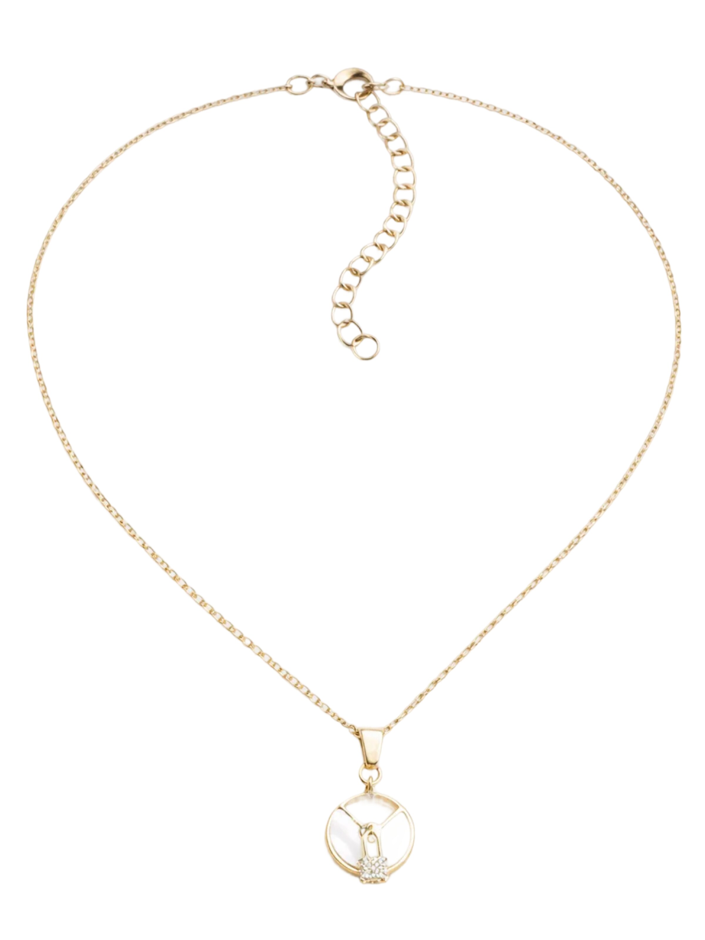 Chaîne So Chic en or : devant