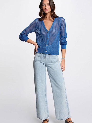 Morgan Strickjacke in Blau