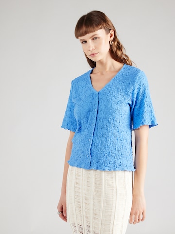 SAINT TROPEZ Bluse 'Dorry' in Blau: predná strana
