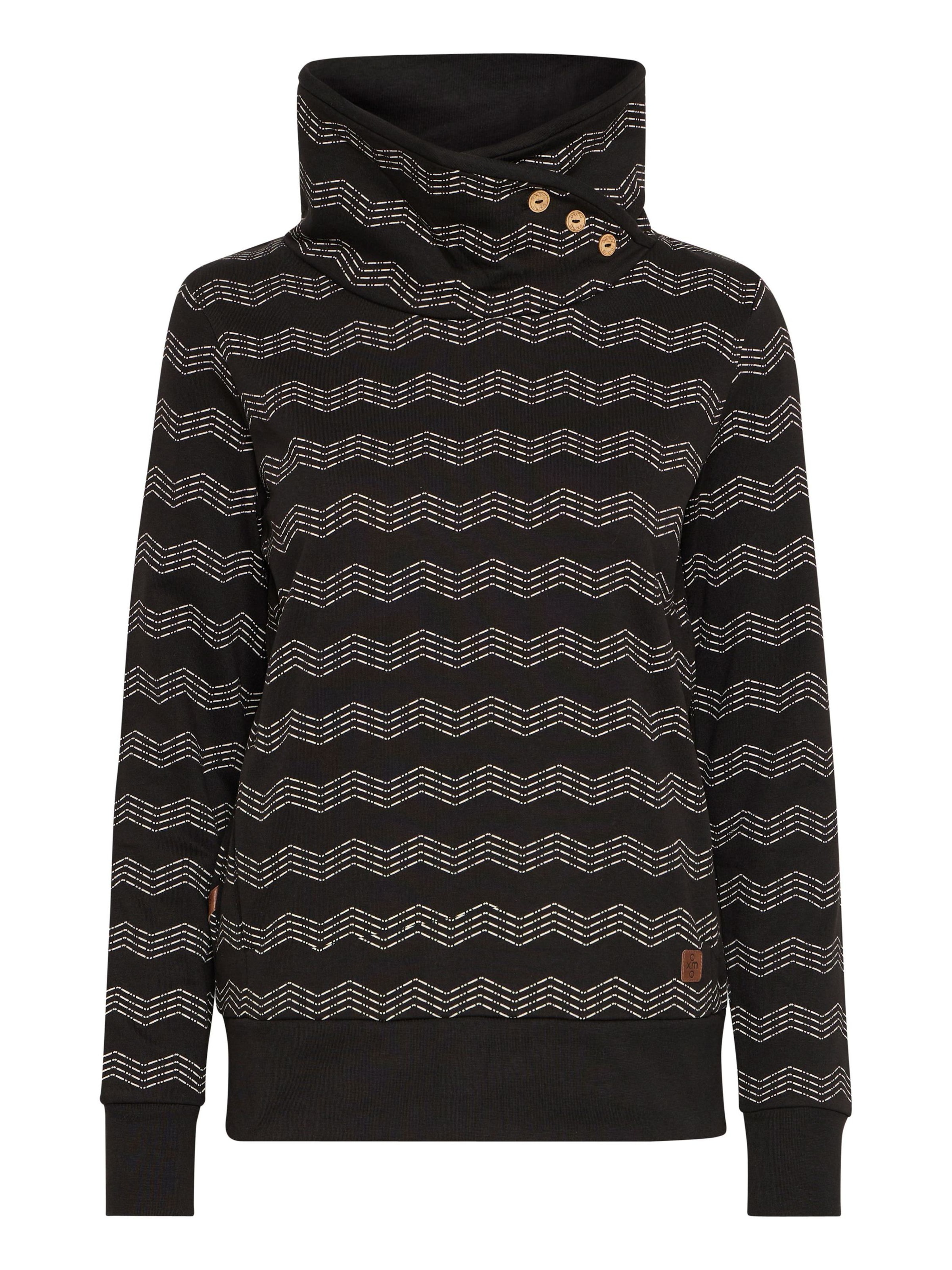 Felpa 'OXVernita' di Oxmo in nero: frontale